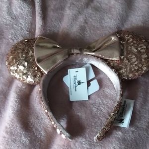 Disney Rose Gold Minnie Ears!